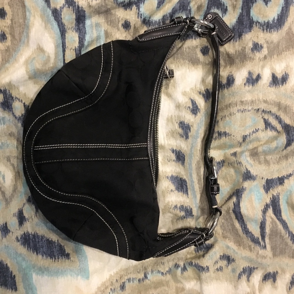 Black Coach handbag